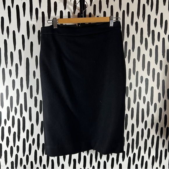 J. Crew Dresses & Skirts - J. Crew Black Pencil Skirt Knee-Length Workwear